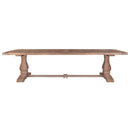 Juliet 3m Reclaimed Timber Dining Table-Dovetailed &amp; Doublestitched