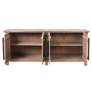 Kenji Reclaimed Timber Buffet-Dovetailed &amp; Doublestitched