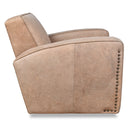 Kingly Club Beyond Vintage Leather Swivel Chair-Dovetailed &amp; Doublestitched