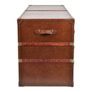 Lancaster Vintage Leather Chest of Drawers-Dovetailed &amp; Doublestitched