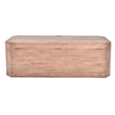 Levi Old Elm Storage Trunk Large-Dovetailed &amp; Doublestitched
