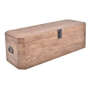 Levi Old Elm Storage Trunk Large-Dovetailed &amp; Doublestitched