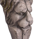 Lion Head Pillar Wall Art-Dovetailed &amp; Doublestitched