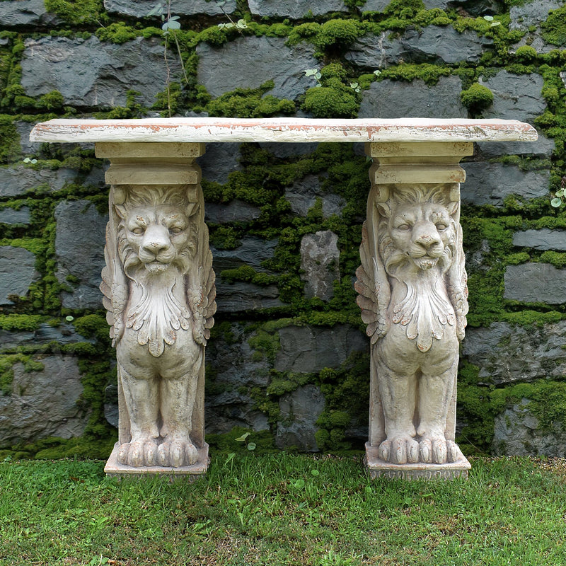 Lion Pillar-Dovetailed &amp; Doublestitched