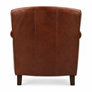 Logan Vintage Leather Armchair-Dovetailed &amp; Doublestitched