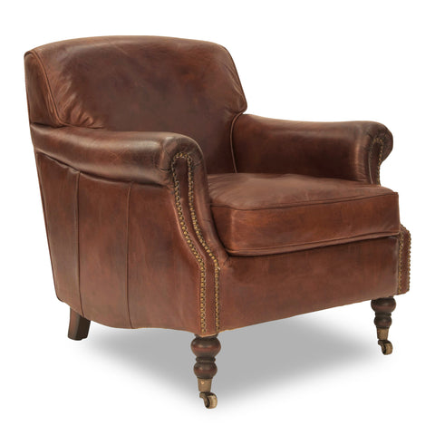 Logan Vintage Leather Armchair