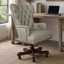 Maddox Sage Green Leather Desk Chair