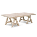 Manor Sawhorse Coffee Table-Dovetailed &amp; Doublestitched