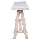 Manor Sawhorse Console-Dovetailed &amp; Doublestitched