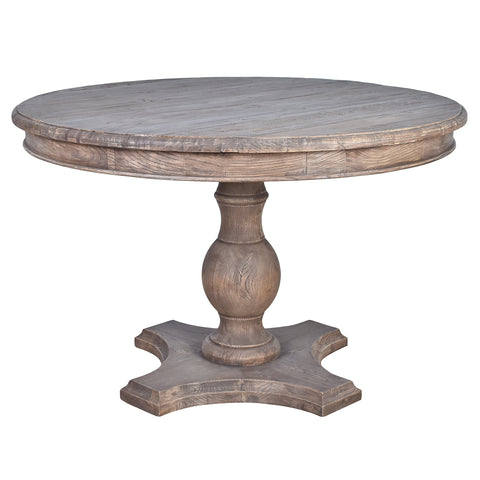 Martina 1.2m Reclaimed Timber Round Dining Table