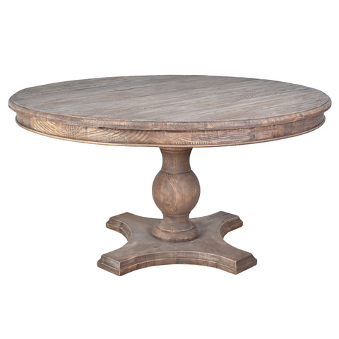 Martina 1.5m Reclaimed Timber Round Dining Table