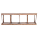 Martinus Recycled Timber Console-Dovetailed &amp; Doublestitched