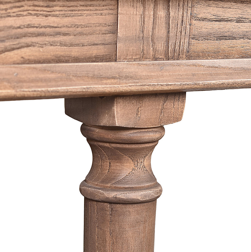 Martinus Recycled Timber Console-Dovetailed &amp; Doublestitched