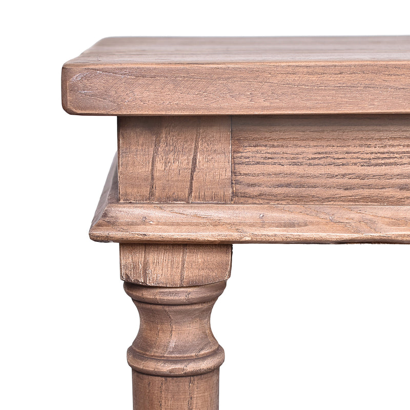 Martinus Recycled Timber Console-Dovetailed &amp; Doublestitched