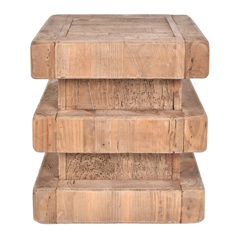 Maui Stump Stool-Dovetailed &amp; Doublestitched