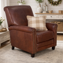 Maxwell Vintage Leather Recliner Chair-Dovetailed &amp; Doublestitched