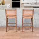 Montego Woven Counter Stool-Dovetailed &amp; Doublestitched