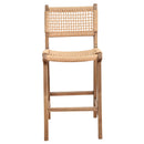 Montego Woven Counter Stool-Dovetailed &amp; Doublestitched