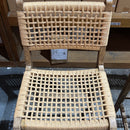 Montego Woven Counter Stool Pair-Dovetailed &amp; Doublestitched