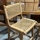Montego Woven Counter Stool Pair-Dovetailed &amp; Doublestitched