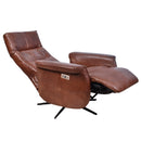 Morris Vintage Leather Electric Recliner Chair-Dovetailed &amp; Doublestitched