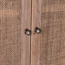 Natural Foreshore 2 Door Cabinet-Dovetailed &amp; Doublestitched