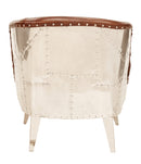 Navigator Vintage Leather Armchair-Dovetailed &amp; Doublestitched