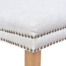 Nova Dove Grey Linen Dining Chair Briarsmoke-Dovetailed &amp; Doublestitched