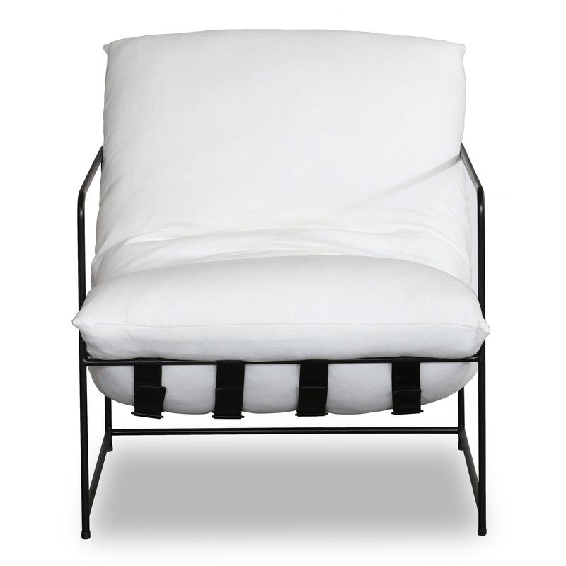 Oasis Sling Chair in Cloud-Dovetailed &amp; Doublestitched