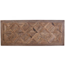 Old Elm 250cm Reclaimed Timber Dining Table-Dovetailed &amp; Doublestitched