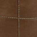 Old Saddle Cocoa Brown Leather Desk Chair-Dovetailed &amp; Doublestitched