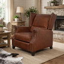 Opa Vintage Leather Recliner Chair-Dovetailed &amp; Doublestitched