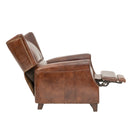 Opa Vintage Leather Recliner Chair-Dovetailed &amp; Doublestitched