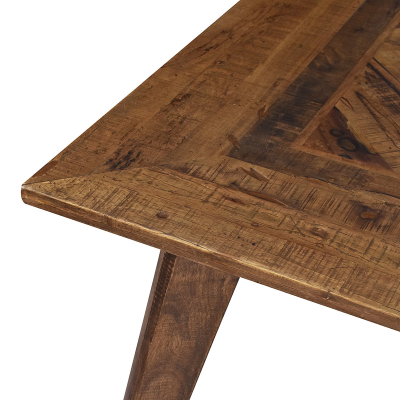 Parquet 240cm Dining Table-Dovetailed &amp; Doublestitched