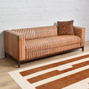 Piazza Antique Leather 3 Seater Sofa-Dovetailed &amp; Doublestitched
