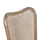 Pierre Rattan Dining Chair-Dovetailed &amp; Doublestitched