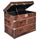 Pioneer Cowhide Cabinet-Dovetailed &amp; Doublestitched