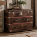 Pioneer Cowhide Cabinet-Dovetailed &amp; Doublestitched