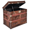 Pioneer Cowhide Cabinet-Dovetailed &amp; Doublestitched
