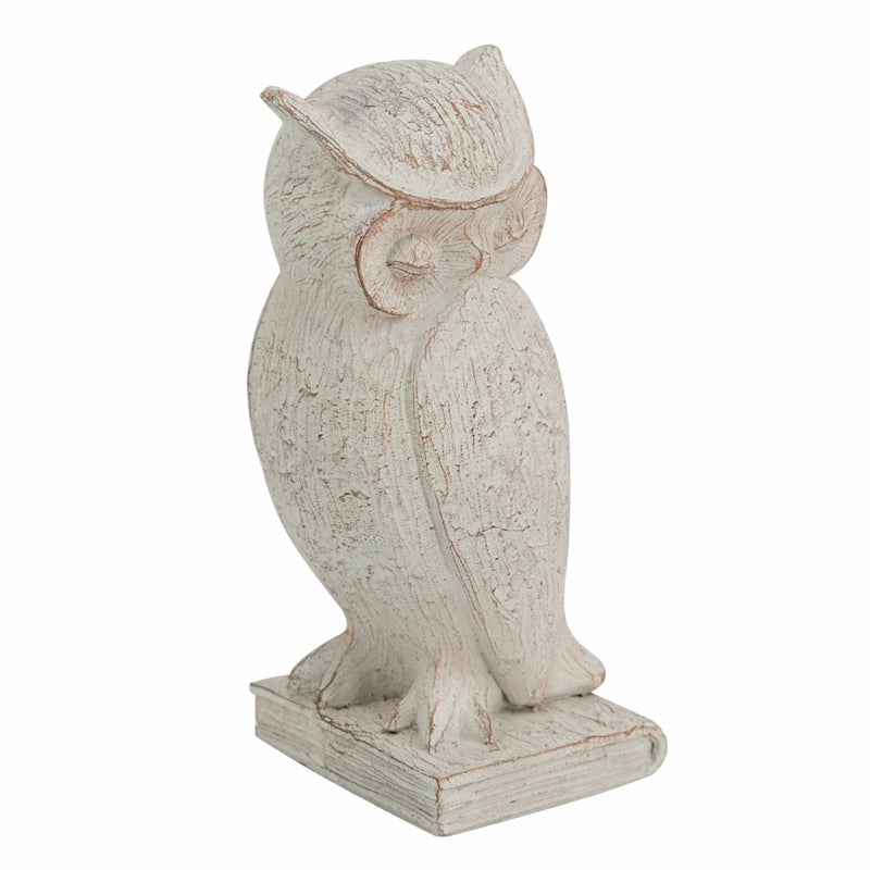 Polyresin Owl Statue-Dovetailed &amp; Doublestitched