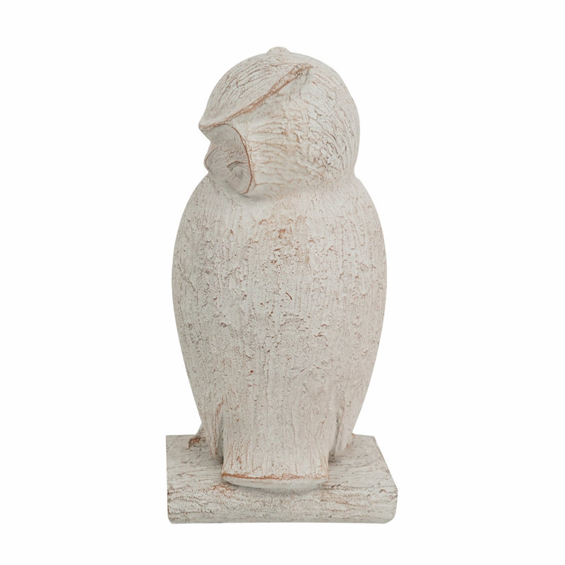 Polyresin Owl Statue-Dovetailed &amp; Doublestitched