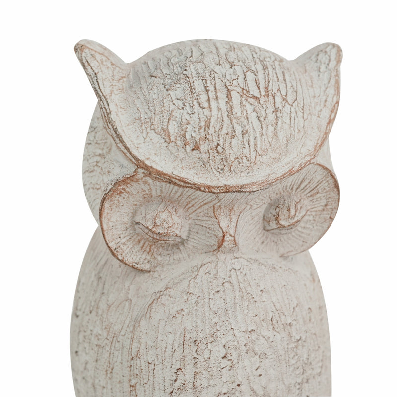 Polyresin Owl Statue-Dovetailed &amp; Doublestitched