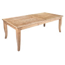 Provence Oak Double Extension Dining Table-Dovetailed &amp; Doublestitched