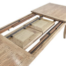 Provence Oak Double Extension Dining Table-Dovetailed &amp; Doublestitched