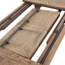 Provence Reclaimed Timber Double Extension Dining Table