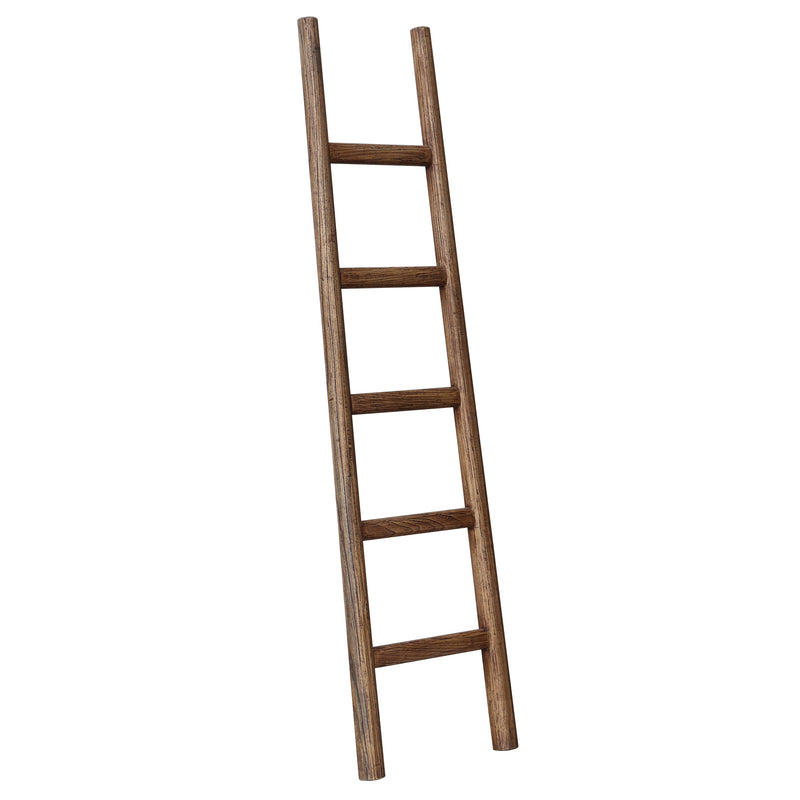 Reclaimed Elm Ladder-Dovetailed &amp; Doublestitched