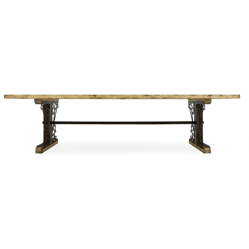 Refectory 3M Dining Table in Arhaus-Dovetailed &amp; Doublestitched