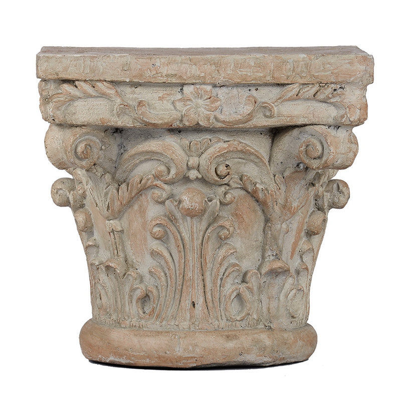 Roman Decorative Pedestal 22cm-Dovetailed &amp; Doublestitched