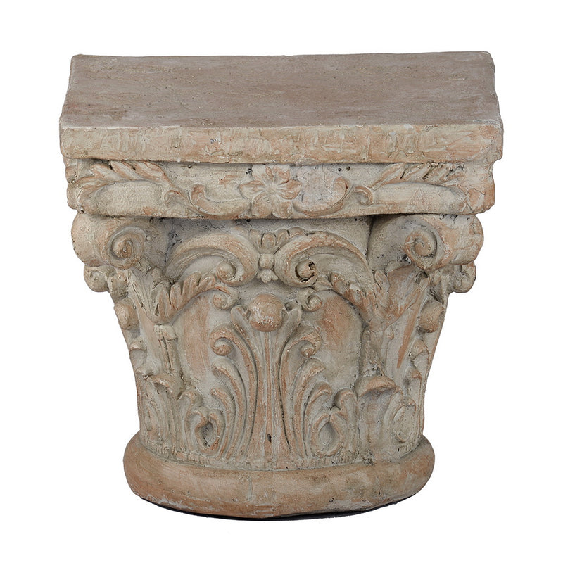 Roman Decorative Pedestal 22cm-Dovetailed &amp; Doublestitched