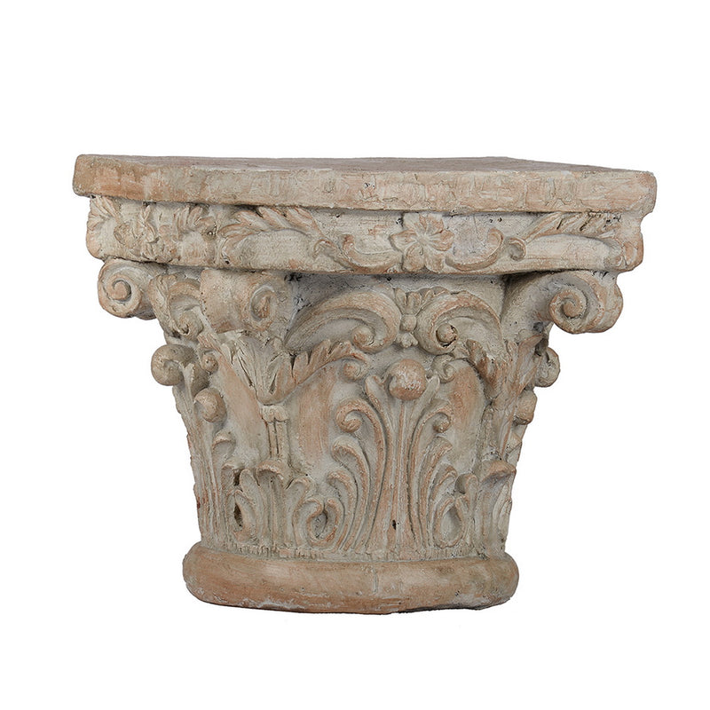 Roman Decorative Pedestal 22cm-Dovetailed &amp; Doublestitched